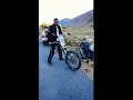 See how good is royal enfield himalayan quality chassis broke on a straight smooth road