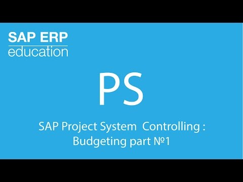 SAP Project System  Controlling : Budgeting part №1 Бюджетирование