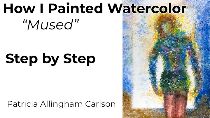 How I Painted Watercolor Mused Step by Step