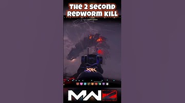 How Fast Have You Killed the Redworm in MW3 Zombies? 🧟