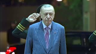 مراسم استقبال #خادم_الحرمين_الشريفين للرئيس التركي رجب طيب #أردوغان