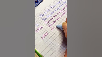 Luyện viết bài với bút mực S208 màu xanh lam,  ngòi bi viết bài êm trơn #viếtchữđẹp