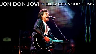 Download Lagu Jon Bon Jovi - Billy Get Your Guns (Live In Melbourne, 1997) MP3