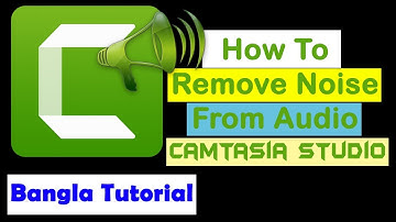 How To Remove Background Noise From Audio using Camtasia Studio 9 | Bangla Tutorial | Sas tech
