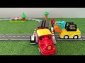 LEGO DUPLO Train Crossing 🚂 Cars Stop and Wait for the Train! Railway Crossing for Kids