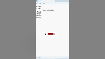 To Print Hello World Using HTML Coding | | #codinglife #html #viralvideo #shorts #trending