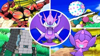 Pokémon Ultra Sun / Moon - All Ultra Beasts + Signature Moves