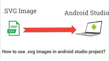 How to use .svg image in android studio