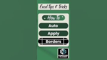 How to Apply Auto Border Using Conditional Formatting In Excel😎🔥🔥🔥 #excel #viral #shorts #trending