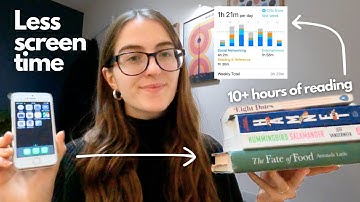 Swapping My Phone Screen Time with Reading Books for a Week