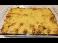 Gratin de pommes de terre et  poulet