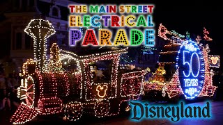 [4K] Disneyland Main Street Electrical Parade Premiere | 50th Anniversary | New Floats | 2022