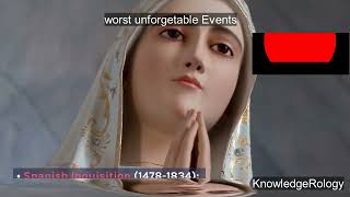 Worst And Unforgettable Events Part-2 Historical Events
