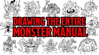 Drawing Every Monster in the Monster Manual!!! screenshot 3