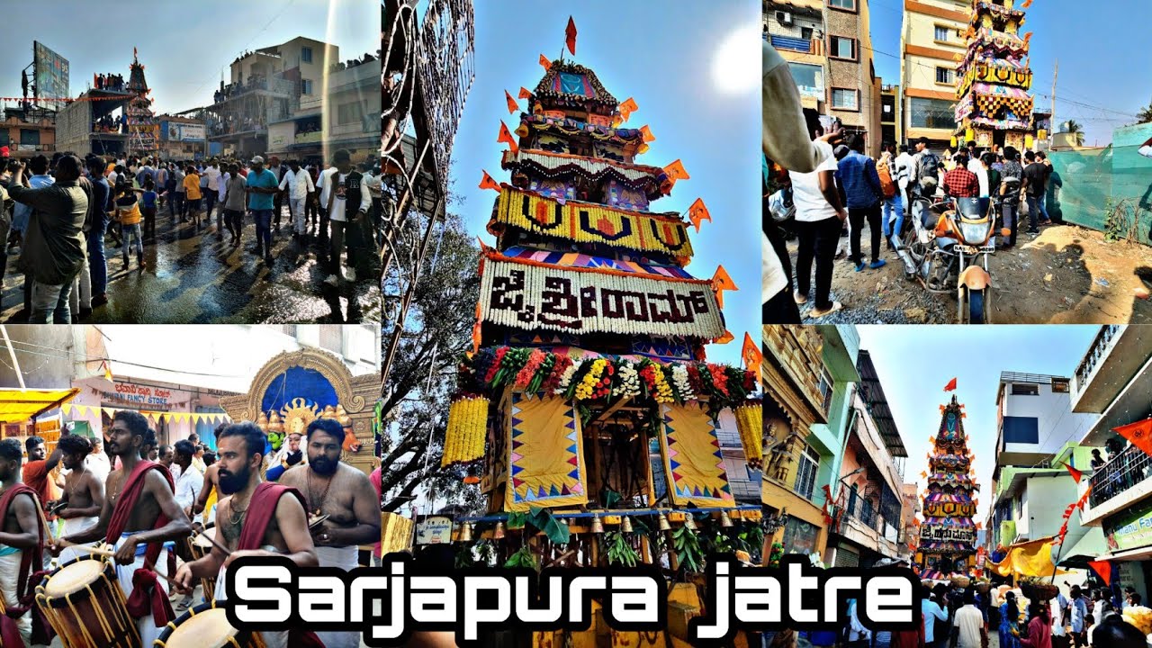 Sarjapura jatre  #carfestival #sarjapura #vatrthu to Sarjapura  #2023 jatre