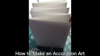 How to Make an Accordeon Art Journal - Part 1