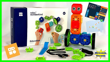 Robo Wunderkind Education Robotics Kit, Kids Can Learn To Code & Control Their Own Robot, STEM Set