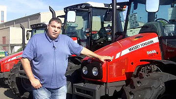 Kolik váží traktor Massey Ferguson 5445?