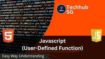 JavaScript User-Defined Functions Explained | JS Function Tutorial for Beginners