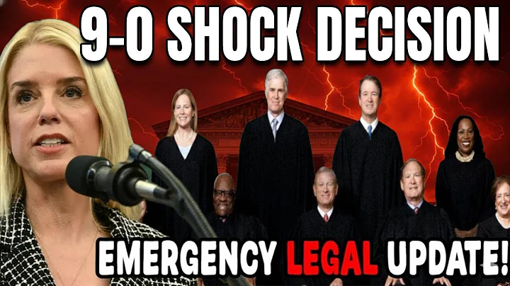 BREAKING NEWS! Supreme Court 9-0 Ruling Sparks Major Nationwide & Constitutional Shakeup!!!