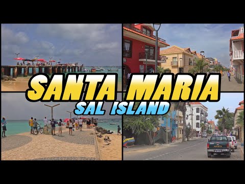 SANTA MARIA - Sal Island - Cape Verde (4K)