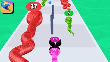 Snake Run Race🐍🏁 3d Running Gameplay Walkthrough Part - 05 (iOS, Android)