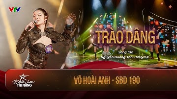 Trào dâng - Võ Hoài Anh - SBD 190