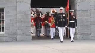 Fort Henry August 2018 USMC March On