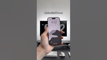 My minimalist iPhone for productivity. #minimalist #productivity #homescreen