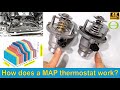 How does an electronically controlled MAP thermostat work in your vehicle- explained and tested