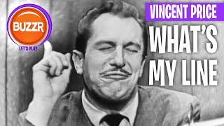 A SPOOKY SURPRISE from VINCENT PRICE! - What's My Line?| BUZZR