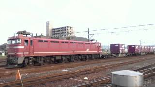 EF81 135:1073レ南福井発車