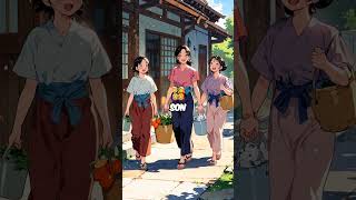 Three Women Were Carrying Heavy Buckets