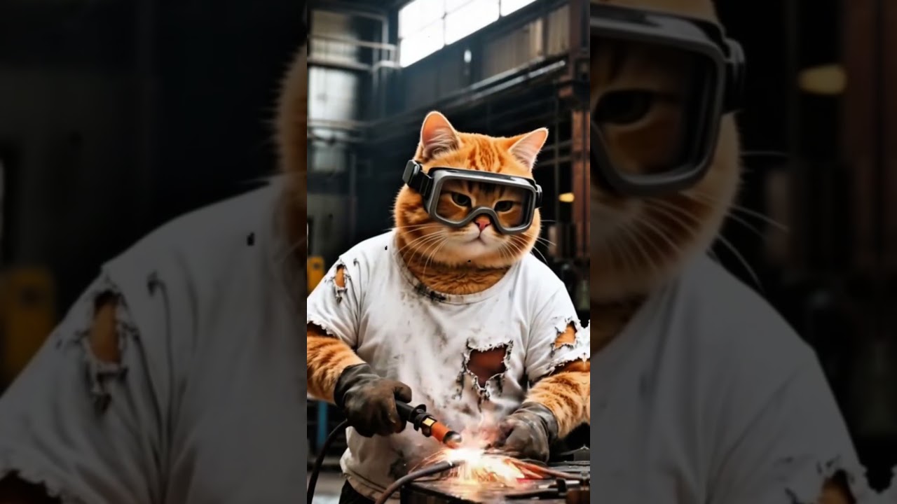 Hard work always wins. Emotional cat story