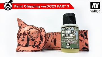 How To Do Realistic Paint Chipping with Vallejo Chipping Medium and Vallejo Mecha Colors
