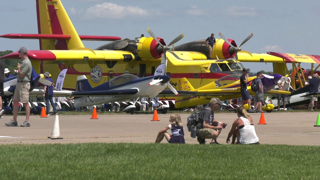 EAA AirVenture 2019 Boening Plaza Recap YouTube