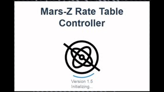 Mars-Z Inertial Rate table