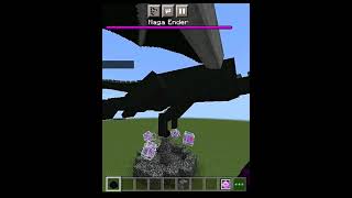 menetaskan telur naga di minecraft #shorts
