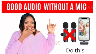 No mic? No problem Enhance your voice for free by doing this Resimi