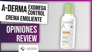 Aderma Exomega Control Crema Emoliente Opiniones Crema Anti-Rascado A-Derma Farmacia Senante