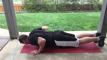 Push-Up w/ Mountain Climber