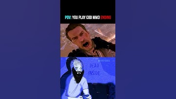 POV: Call Of Duty 4 VS MW2 VS MW3 Ending! (Nostalgia) #shorts #cod