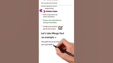 What is Divide and Conquer? | Explained with Examples