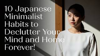 10 Japanese Minimalist Habits to Declutter Your Mind and Home Forever!