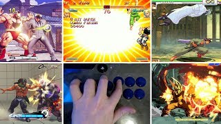 Training One-Handed Every day For 10 Weeks [SSF2X, TEKKEN 7, DBFZ, SFIV, SFV, 3s]