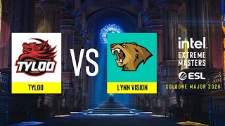 TYLOO vs. Lynn Vision - IEM Cologne Major 2026 Stage 1 - ROUND #5