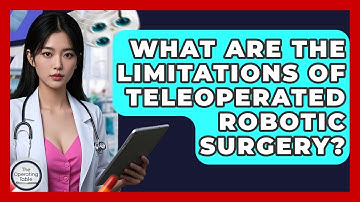What Are The Limitations Of Teleoperated Robotic Surgery? - The Operating Table