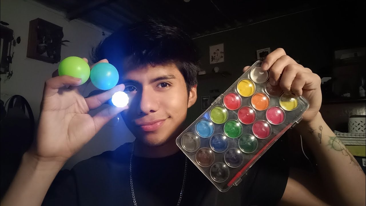 ASMR para que te distraigas mientras sigues mis instrucciones 👀✨|| visual, susurrós