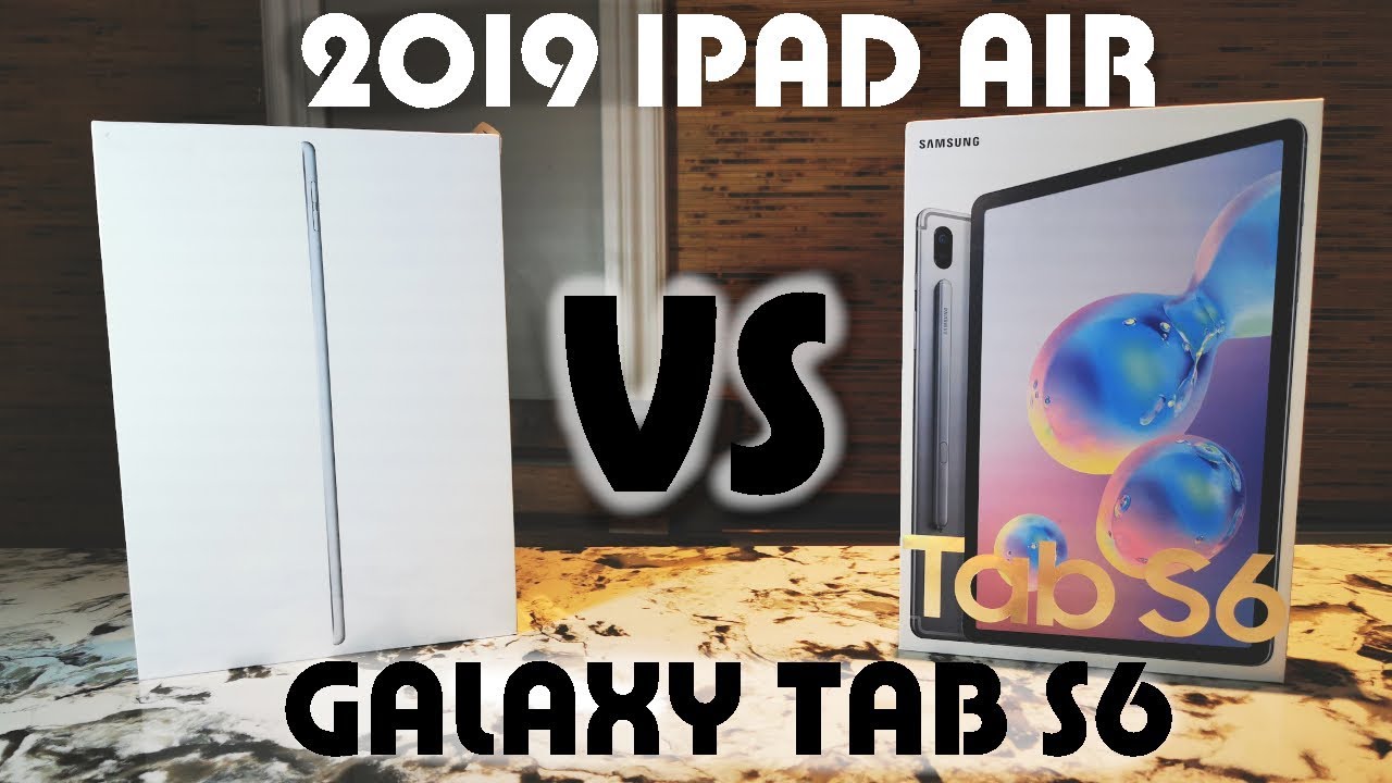 Tests show the Apple Ipad Air destroys the Samsung Tab S6