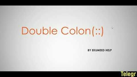 Double Colon operator (Method reference)  - part 1